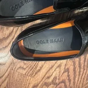 Cole Haan | Shoes | Mens Cole Haan Black Patent Loafers Sz 7  display picture 2